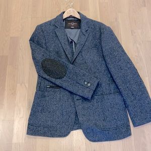 Black Brown 1826 Men’s Wool Blazer